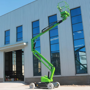 Disesuaikan 10m 12m 14m 16m 20m Cherry Picker Boom Lift listrik hidrolik diri mendorong Boom <span class=keywords><strong>Platform</strong></span> angkat - Product Image 3