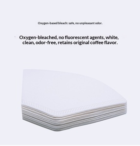 <span class=keywords><strong>Filtre</strong></span> à café en papier pour cafetière américaine, modèle japonais original en forme d'éventail pour café moulu - Product Image 4