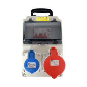 Kotak distribusi kustom YHACS-03 kotak soket antiair industri kotak plastik portabel elektronik - Product Image 1