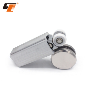 Trong Kho Thép Không Gỉ 304 Kẽm Hợp Kim Mang Vòi Hoa Sen Cửa Kính Phụ Kiện Cửa Trượt Phần Cứng Cửa Trượt Phần Cứng Kit - Product Image 3