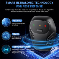 Répulsif antiparasitaire ultrasonique 3 modes, électronique, à brancher, pour intérieur, contre les rongeurs, souris, rats, araignées