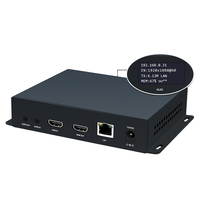 Encodeur de diffusion en direct pour écran H.265 & H.264 1080P HDMI RTMP/SRT/HTTP/RTSP/UDP/ OLED