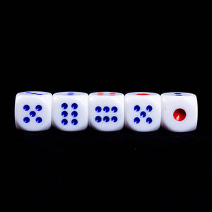 Passen Cross-Border Supply Large 25mm Acrylic Round Corner Mahjong Dice for Elderly <b>Gambling</b> Tables - Product Image 2