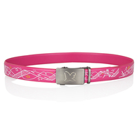 Ceinture en PU imprimée par le fabricant, ceinture graphique élégante, accessoires de mode pour femmes, résistante à la décoloration, fournisseur