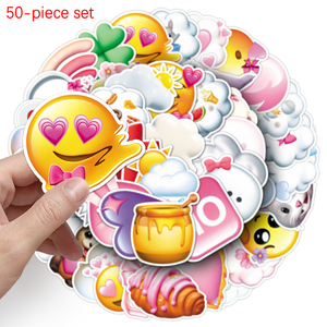 50 Pegatinas Personalizadas con Memes Lindos, Pegatinas Decorativas para Teléfono, Laptop, Botella, Cuaderno y Álbum de Recortes - Product Image 3