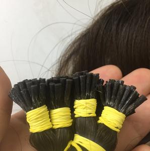 Extensión de cabello humano Remy prepegado, de doble punta, Color Piano, queratina, venta al por mayor - Product Image 4