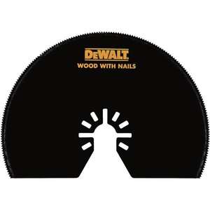 Lame segmentée Dewalt 115 mm pour le bois avec clous, lame fixe de qualité industrielle - Product Image 1