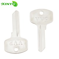 XINYE Vente en gros de clés vierges pour portes et armoires OEM/ODM, clés vierges non taillées en laiton/nickelé pour une duplication facile des clés et une installation simplifiée