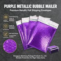 Enveloppe à bulles aluminisée personnalisée, résistante aux chocs et imperméable, pour accessoires et vêtements, e-commerce