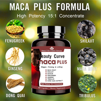 Compléments Alimentaires à Base de Plantes OEM Maca 7 en 1 en Capsules pour l'Augmentation des Fesses et des Hanches, Amélioration du Volume des Fesses, Soutien Immunitaire, Usage Adulte