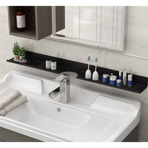 Support <span class=keywords><strong>de</strong></span> <span class=keywords><strong>douche</strong></span> mural personnalisé <span class=keywords><strong>de</strong></span> haute qualité, en métal et en acier inoxydable, étagère <span class=keywords><strong>de</strong></span> <span class=keywords><strong>douche</strong></span> <span class=keywords><strong>de</strong></span> rangement Shaompoo - Product Image 6