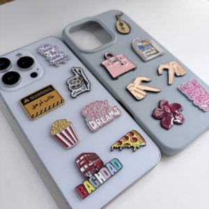 Autocollants de téléphone en émail souple Fashion Adventure 2026 |   Citations arabes gravées sur mesure |   Décoration de téléphone en stock - Product Image 6