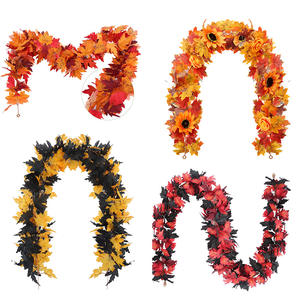 ของตกแต่งวันขอบคุณพระเจ้า ใบเมเปิลปลอมแบบแขวนสำหรับตกแต่งบ้าน สวน และเทศกาลคริสต์มาส - Product Image 4