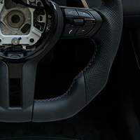 Volant de voiture sport en cuir perforé pour BMW 320 525 F10 M5 F30 M3 E90 M6 E70 E71 F31 F32 X5 F01 F07 F20 F11 F22 F25