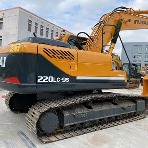 Secondhand Hyundai Robex 220LC-9S <b>Track</b> Excavator 2008 Model 22 Ton 150 kW Engine Orange Color Construction Equipment - Product Image 5