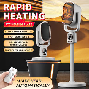 Calentador Eléctrico Cerámico PTC de 1800W con Aire Caliente Rápido, Ajustes de Calor Regulables y Diseño Compacto para la Comodidad en el Hogar y la Oficina en Invierno - Product Image 2