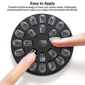 <span class=keywords><strong>Faux</strong></span> <span class=keywords><strong>ongles</strong></span> <span class=keywords><strong>à</strong></span> presser style français, courts, carrés, couvrants, pour extension d'<span class=keywords><strong>ongles</strong></span>, outils d'art des <span class=keywords><strong>ongles</strong></span> - Product Image 2