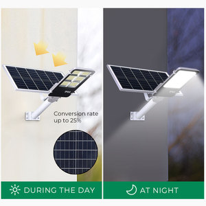 Farola solar de aluminio de alta eficiencia 100W 200W <span class=keywords><strong>DC</strong></span> Ip65 impermeable al aire libre carretera accesorio de iluminación Led - Product Image 4