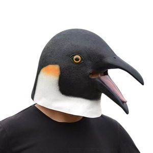 Máscara <span class=keywords><strong>de</strong></span> <span class=keywords><strong>Pingüino</strong></span> Realista <span class=keywords><strong>de</strong></span> Látex para Halloween, Máscara <span class=keywords><strong>de</strong></span> Terror Retro, Disfraz <span class=keywords><strong>de</strong></span> Animal para Carnaval, Cosplay, Fiesta, Máscara Facial Completa - Product Image 1