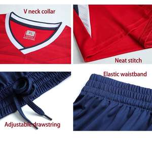 2025 Прямая продажа с фабрики, комплект футбольной формы, дышащая командная тренировка и матч, Высококачественный новый стиль - Product Image 3