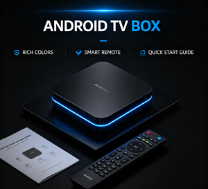 Boîtier <span class=keywords><strong>TV</strong></span> RK3318 4GB 4K <span class=keywords><strong>IPTV</strong></span> <span class=keywords><strong>Smart</strong></span> Android 12 adapté à l'utilisation en Inde et au Pakistan - Product Image 4