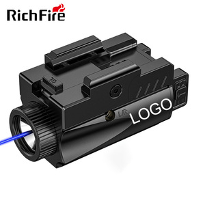 Combo de <span class=keywords><strong>Linterna</strong></span> Láser Compacta de 800 Lúmenes, <span class=keywords><strong>Recargable</strong></span> Tipo-C, Haz de Luz Verde para Defensa del Hogar - Product Image 1