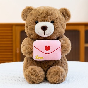 Love Hug <strong>Teddy</strong> Bear Plush Toy Heart-shaped Stuffed <strong>Teddy</strong> Doll Ce Certified Durable Perfect Valentine's Birthday Gift - Product Image 4