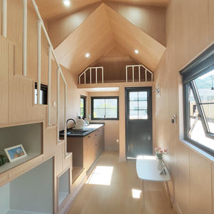Portable Modern Tiny Steel Container House on Wheels Prefabricated Modular Mobile Home Kitchen BathrooM FREE SHIPPING - Product Image 2