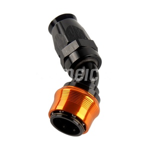 Sumeichi áp lực cao 45 độ PTFE AN4 an6 <span class=keywords><strong>an8</strong></span> AN10 AN12 để SAE vít trên phụ kiện Nhôm tái sử dụng nén phụ kiện - Product Image 5