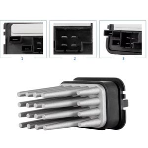 ตัวต้านทานพัดลมสำหรับรถยนต์โอเปิ้ลหมายเลขชิ้นส่วน SD DF3095 OE 90566802 13124716 90512510 ส่วนประกอบทดแทนใหม่ - Product Image 4