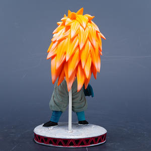 Figuras de Anime de Dragon Ball Super Saiyan 3 <span class=keywords><strong>Gotenks</strong></span>, Adornos de Alta Calidad, 2 Estilos, Tamaño <span class=keywords><strong>Pequeño</strong></span>, Decoraciones de Escritorio - Product Image 4