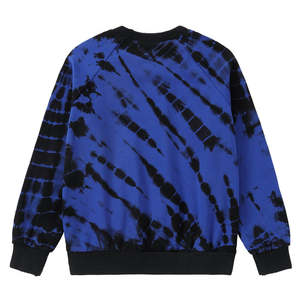 <span class=keywords><strong>Robe</strong></span> en coton tie-dye de marque privée pour filles garçons <span class=keywords><strong>sweat</strong></span>-shirt hiver tenues assorties broderie grand frère petite soeur - Product Image 5