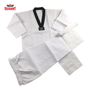 Uniforme de Karate para hombre de algodón 100% de 8oz de alta calidad, Material ligero de entrenamiento BJJ, Uniforme de Taekwondo de Material ligero de alta calidad - Product Image 3