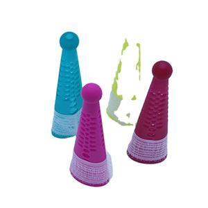 Rizadores de pelo de plástico cónicos de moda directos de fábrica, <span class=keywords><strong>rizos</strong></span> de belleza para el hogar modernos, patrón de varilla de temperatura fría - Product Image 5