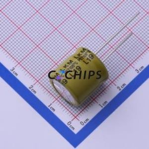 LKMI1601J561MF ตัวเก็บประจุอลูมิเนียมอิเล็กโทรไลติกผ่านรู D16xL16mm 560uF 20% 63V 2.5A-100kHz - Product Image 2