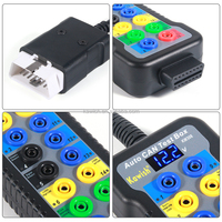 NUEVO Escáner de diagnóstico automotriz OBD de 12V para la UE, caja de prueba CAN y detector de protocolos, herramienta decodificadora OBD