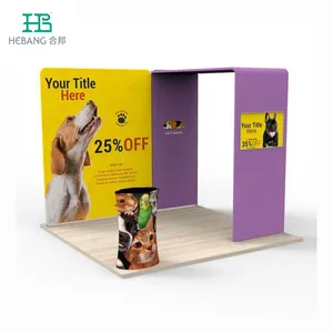 Customization 10X10 Aluminum Profile Trade Show Booth Display Exhibition Hall For Sale