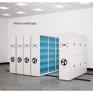 Estantería Móvil Compacta con Control Electrónico, Resistente, para Biblioteca, Mueble Metálico Moderno - Product Image 5