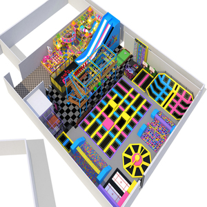 Fournisseur de Parc de Trampoline Parkour Saut à l'Élastique Parc de Trampoline Intérieur Équipement avec <span class=keywords><strong>Ninja</strong></span> <span class=keywords><strong>Warrior</strong></span> pour Adultes - Product Image 1