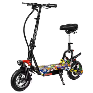 Trottinette <span class=keywords><strong>électrique</strong></span> rapide de 10 pouces, 500 watts, à 2 roues, pliable, longue portée, pour adultes, avec siège, trottinettes <span class=keywords><strong>électrique</strong></span>s tout-terrain - Product Image 3