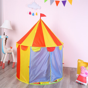 Kapalı Playhouse erkek ve kız çadır sevimli prenses kale renkli roket şekilli çocuk oyun çadırı - Product Image 3