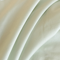 Parure de lit en satin de coton à fibres longues 100S, broderie botanique vert matcha, ensemble de 4 pièces avec housse de couette, qualité certifiée OEKO-TEX