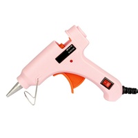 Pistolet à colle chaude en plastique 7MM avec double température, nouveau design pour bâtonnets de cire à cacheter