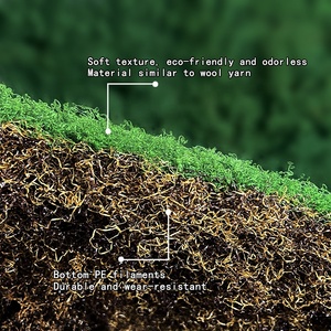 LUYI - Musgo Verde <span class=keywords><strong>Artificial</strong></span> en Maceta, Musgo Sphagnum, Turba de Musgo, Decoración de Pared para Oficina, Venta al por Mayor - Product Image 6