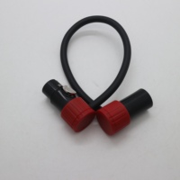 Kabel Adaptor XLR Sudut 90 Derajat, Kabel Mikrofon XLR Pria ke Wanita yang Dapat Disesuaikan, Kabel Mikrofon yang Dapat Diputar untuk Mikrofon Mixer