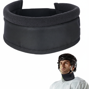 Protège-cou de niveau suivant Protège-cou résistant aux coupures pour le hockey sur glace, protège-cou réglable et doux pour le hockey - Product Image 1