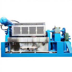 Zengtuo Machinery 16 Moules Cellules d'oeufs Machine de fabrication 4 côtés Type rotatif pour l'emballage d'oeufs de poulet Machines de fabrication de papier - Product Image 1