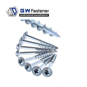 Nút Phẳng Máy Giặt Đầu #7 #8 Gỗ Vít Vuông Ổ Đĩa Thô Chủ Đề Kẽm Pocket Hole Vít - Product Image 3