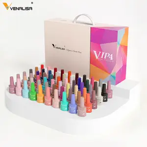 2024 Venalisa VIP1234 Kit Acryl Nagellack-Gel polnischer UV-Gel-Lernstoff OEM-Gesamtsatz 60 Farben Gel Nagellack Eigenmarke Enamels