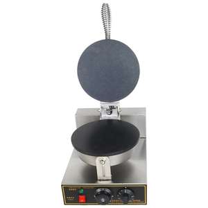 เครื่องทำวาฟเฟิลไข่แบบหัวเดียว 1.2KW ควบคุมอุณหภูมิได้ 50-250 ° เครื่องทำวาฟเฟิลไฟฟ้าเชิงพาณิชย์สำหรับร้านเบเกอรี่และคาเฟ่ - Product Image 4